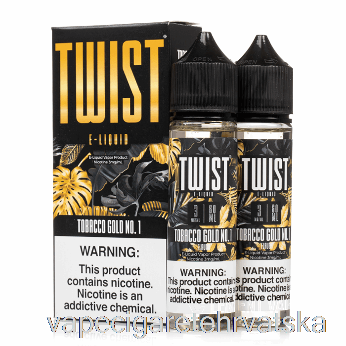 Vape Hrvatska Tobacco Gold Br. 1 - Twist E-tekućina - 120ml 18mg